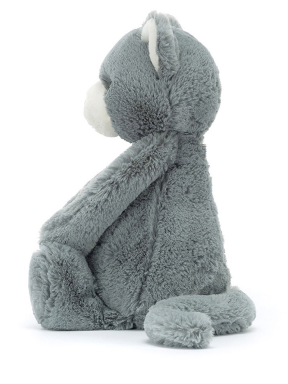 NWT Jellycat Bashful Kitten Gray Soft Fluffy Collectible - Picture 4 of 13